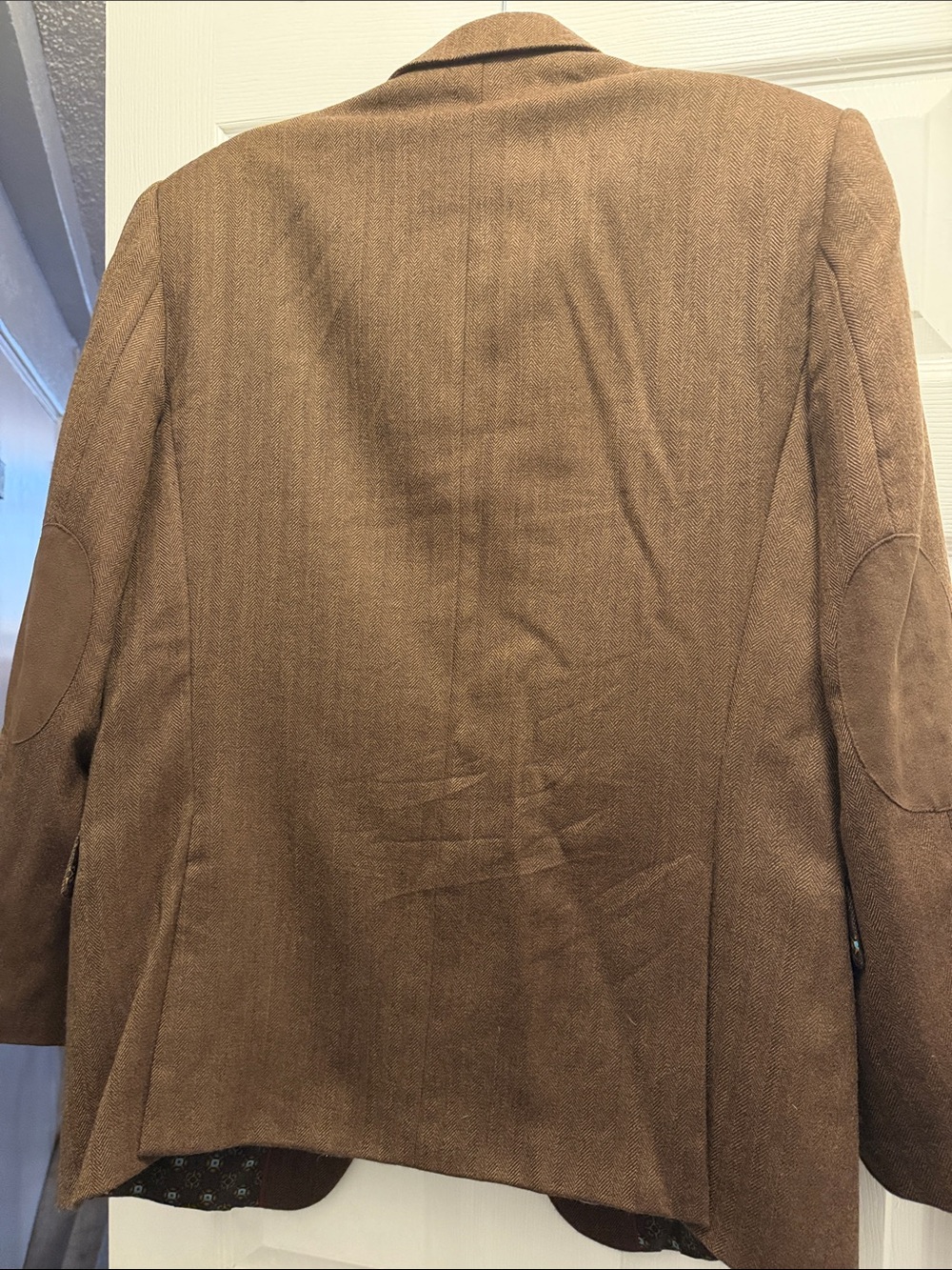 Alan Flusser Brown Men's Sport Coat Size Medium - Picture 6 of 7